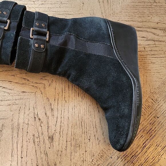 Anne Klein Sport size 7.5 zip up boots 🖤 - Picture 7 of 11